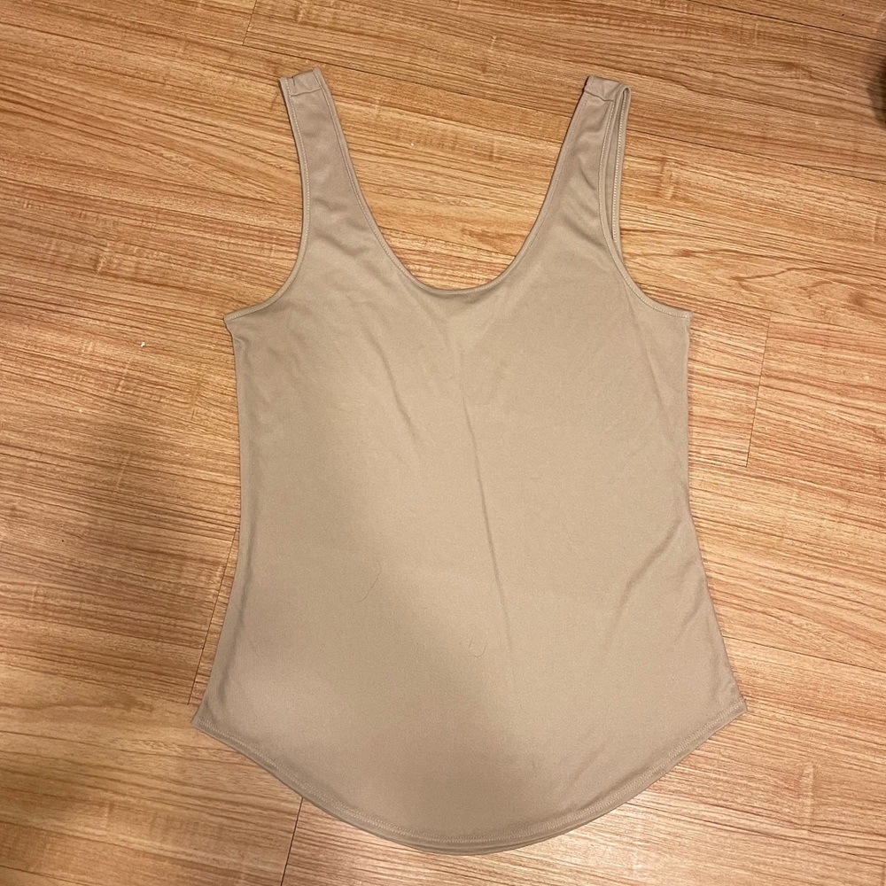 tan primark tank top